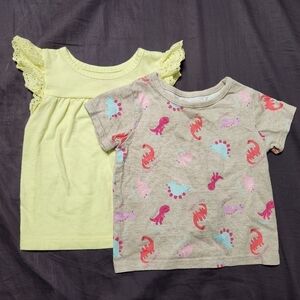 Girls t‎ shirts size 12 months